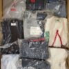 The photo shows a package with clothing in the category D.