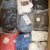 The photo shows a package with clothing in the category D.