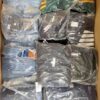 The photo shows a package with clothing in the category D.