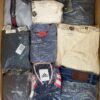The photo shows a package with clothing in the category D.