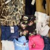 The photo shows a package with clothing in the category T.