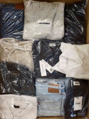The photo shows a package with clothing in the category C.