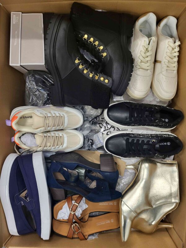 The photo shows a package with clothing in the category BPS.
