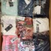 The photo shows a package with clothing in the category B.