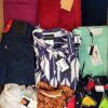 The photo shows a package with clothing in the category T.