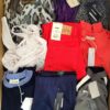 The photo shows a package with clothing in the category T.