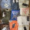 The photo shows a package with clothing in the category B.