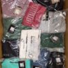 The photo shows a package with clothing in the category AP.