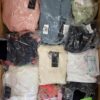 The photo shows a package with clothing in the category B.