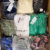 The photo shows a package with clothing in the category B.