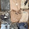 The photo shows a package with clothing in the category B.