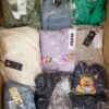 The photo shows a package with clothing in the category B.
