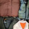 The photo shows a package with clothing in the category TJ.