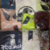 The photo shows a package with clothing in the category R.