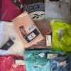 The photo shows a package with clothing in the category R.