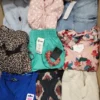 The photo shows a package with clothing in the category TSC.