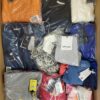 The photo shows a package with clothing in the category K.