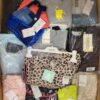 The photo shows a package with clothing in the category K.