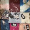 The photo shows a package with clothing in the category R.