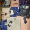 The photo shows a package with clothing in the category R.