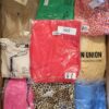 The photo shows a package with clothing in the category AR.