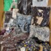 The photo shows a package with clothing in the category AP.