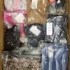 The photo shows a package with clothing in the category AP.