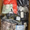 The photo shows a package with clothing in the category AP.