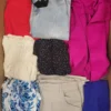The photo shows a package with clothing in the category BSN.
