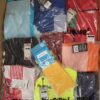 The photo shows a package with clothing in the category H.