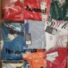 The photo shows a package with clothing in the category H.
