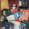 The photo shows a package with clothing in the category H.