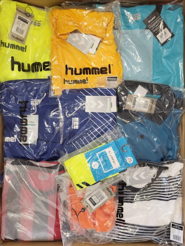 The photo shows a package with clothing in the category H.