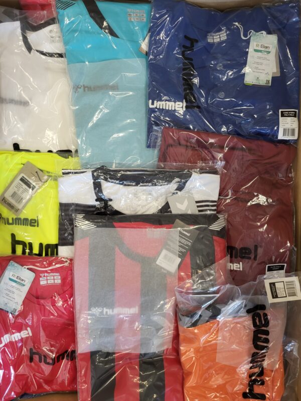 The photo shows a package with clothing in the category H.