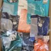 The photo shows a package with clothing in the category H.