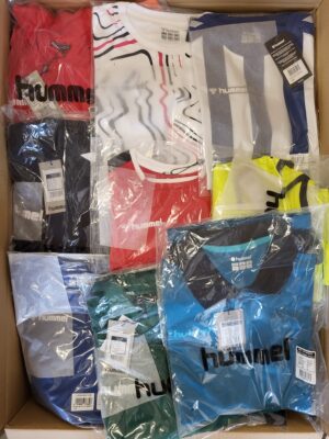 The photo shows a package with clothing in the category H.