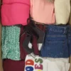 The photo shows a package with clothing in the category BSN.