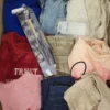 The photo shows a package with clothing in the category BSN.
