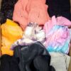 The photo shows a package with clothing in the category BSN.
