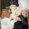 The photo shows a package with clothing in the category BSN.