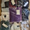 The photo shows a package with clothing in the category B.
