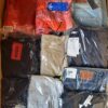 The photo shows a package with clothing in the category B.