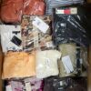 The photo shows a package with clothing in the category B.
