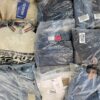The photo shows a package with clothing in the category D.