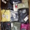 The photo shows a package with clothing in the category B.