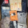 The photo shows a package with clothing in the category B.