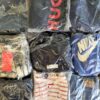 The photo shows a package with clothing in the category D.