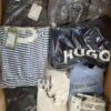 The photo shows a package with clothing in the category B.