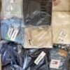 The photo shows a package with clothing in the category B.