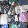The photo shows a package with clothing in the category D.